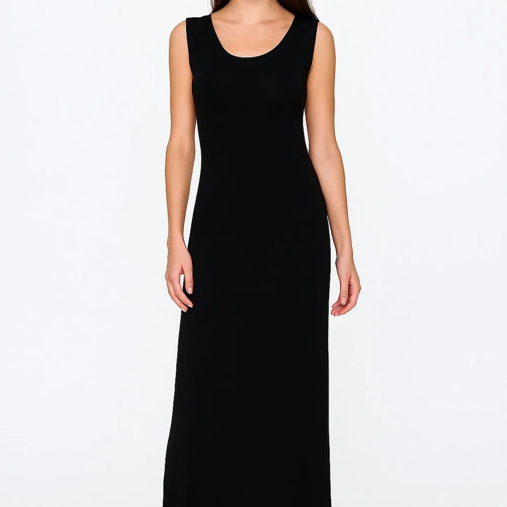 Norma Kamali KamaliKulture Sleeveless Maxi Dress - Picture 2 of 9